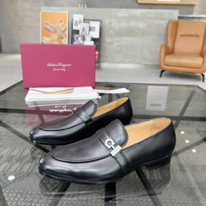 Male formal leather shoes with imported Italian leather