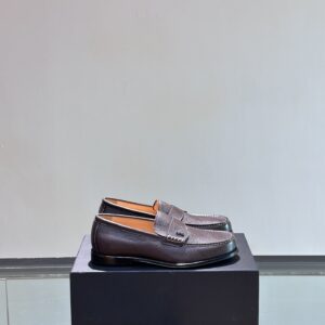 Men's formal genuine leather big-soled shoes