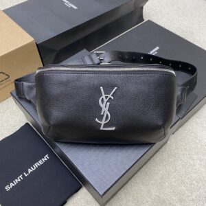 Black Goat Waist Bag Model 569737