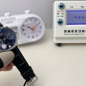 ZF FG Portuguese 7 blue dial watch