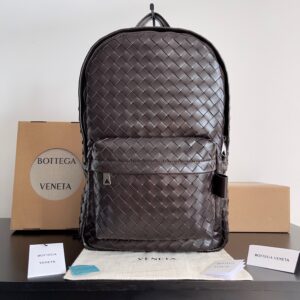 Large chocolate brown backpack
