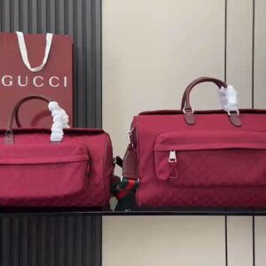 Travel bag red canvas series model 800185