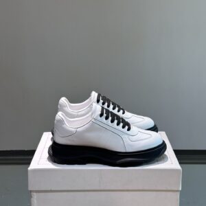 Alexander McQueen Couple Wide底增高鞋