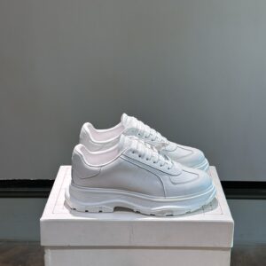 Alexander McQueen Couple Wide底增高鞋