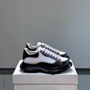 Alexander McQueen Couple Wide底增高鞋