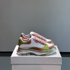 Alexander McQueen Couple Wide底增高鞋