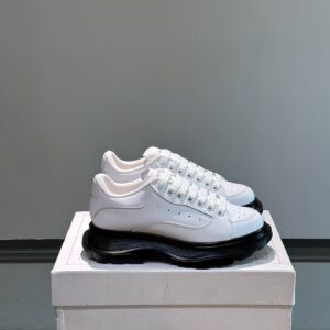 Alexander McQueen Couple Wide底增高鞋