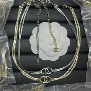 Small snake chain necklace