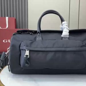 Medium GG travel bag cloth leather