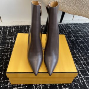 Fendi Zipper High Heel Shoes
