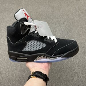 Air Jordan 5 Retro Black Silver Metallic Reimagined