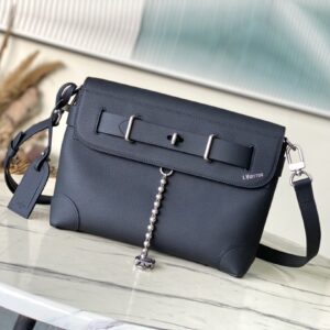 Steamer Crossbody bag with LV Colorado calf leather
