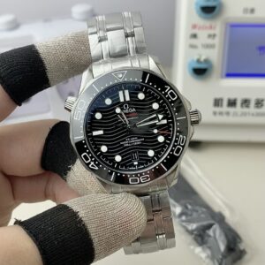 VS Omega Aqua Terra black 300 watch