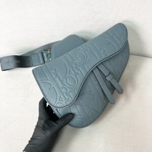 Gravity full leather saddle bag