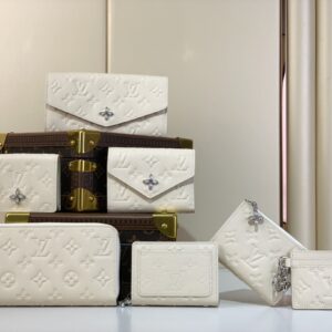 Pearl White Slim Wallet