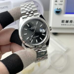 Rolex Datejust Grey dial 41mm automatic mechanical watch