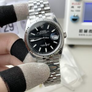 Clean Factory 36mm Black Dial Journal 3235 movement