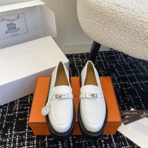 Hermes Heritage Leather Loafer