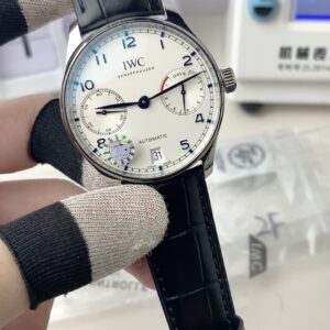 Black FG Vangaurd Portuguese 7 watch