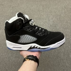 Air Jordan 5 Moonlight Black White Oreo High Top