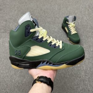 Air Jordan 5 A MA MANIERE Low Green