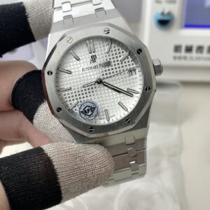 APS Audemars Piguet 15500 white dial watch
