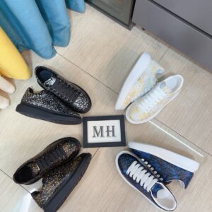 Alexander McQueen Classic Star Low Top White