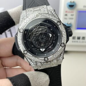 HB Hublot skull full diamond watch