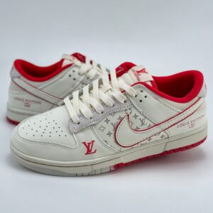 Nike SB Dunk Low LV White Red Floral