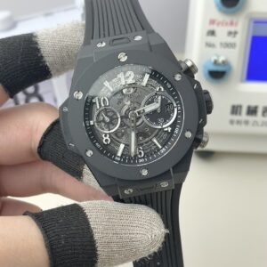 BBF Hublot Skull Explosion black ceramic watch
