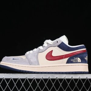 Air Jordan 1 Low North Face Grey Blue
