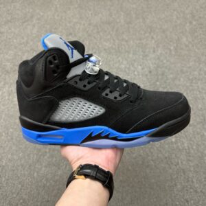Air Jordan 5 Retro Black Blue Racer High Top