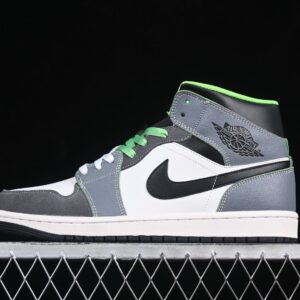 Air Jordan 1 Mid Casa 93 White Grey Brown