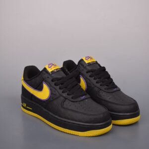 Nike Air Force 1 Low gold black collaboration with honeycomb cushion and accessories