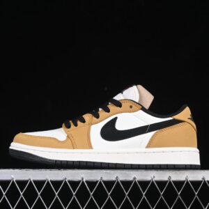 Air Jordan 1 Low OG White Yellow Black