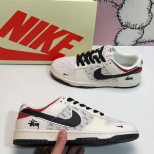 Nike Dunk Low SB sneakers with Stüssy embroidery