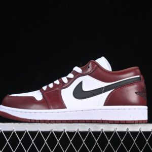 Air Jordan 1 Low Black Wine Red