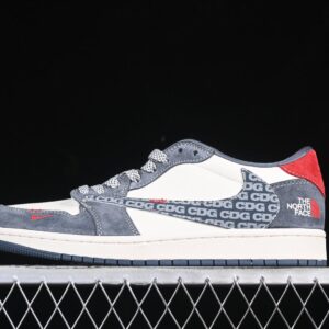 Travis Scott x Air Jordan 1 Low OG SP North America Collaboration CDG White Gray