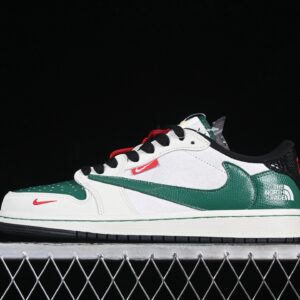 Travis Scott x Air Jordan 1 Low OG SP North America Collaboration White Black Blue