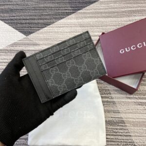 Card holder with logo fabric