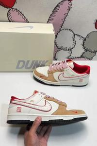 Nike Dunk Low SB sneakers with embroidery design