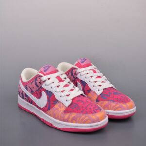 Nike SB Dunk Low pink print collaboration