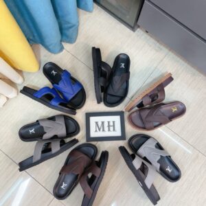 Louis Vuitton multi-color men's sandal