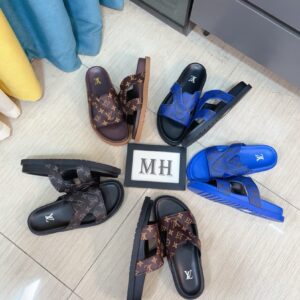 Louis Vuitton multi-color men's sandal