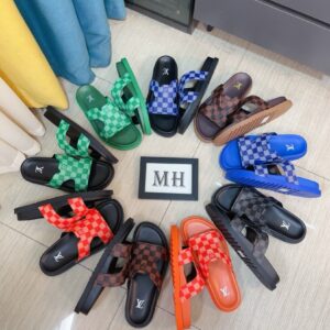 Louis Vuitton multi-color men's sandal