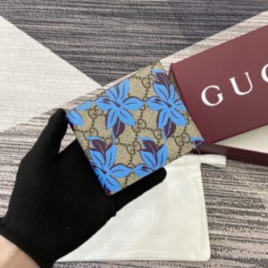 Wallet with GG Supreme pattern