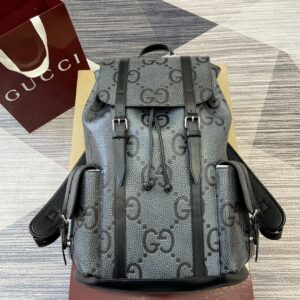 Shoulder bag with logo pattern