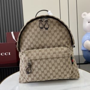 GG fabric backpack