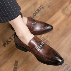 Classic business leather dress shoes