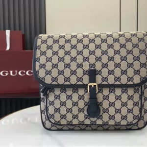 Gucci Children GG Canvas Messenger Bag